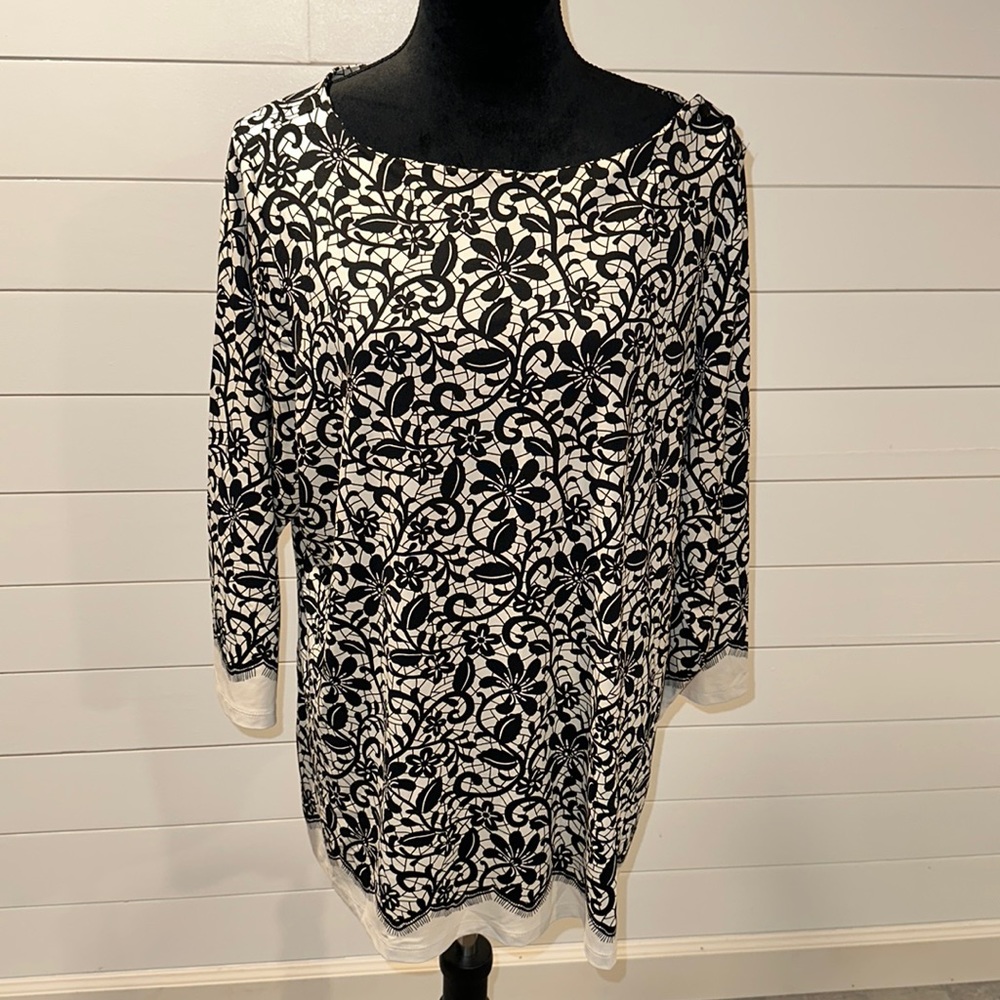 NWOT- Womens charter club blouse. Size 2X